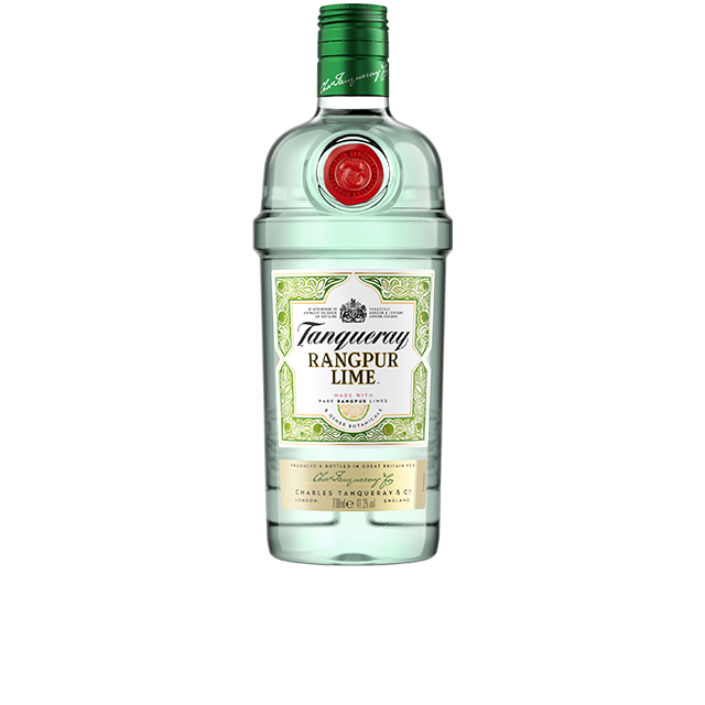 Bottle of Tanqueray Rangpur Lime Gin