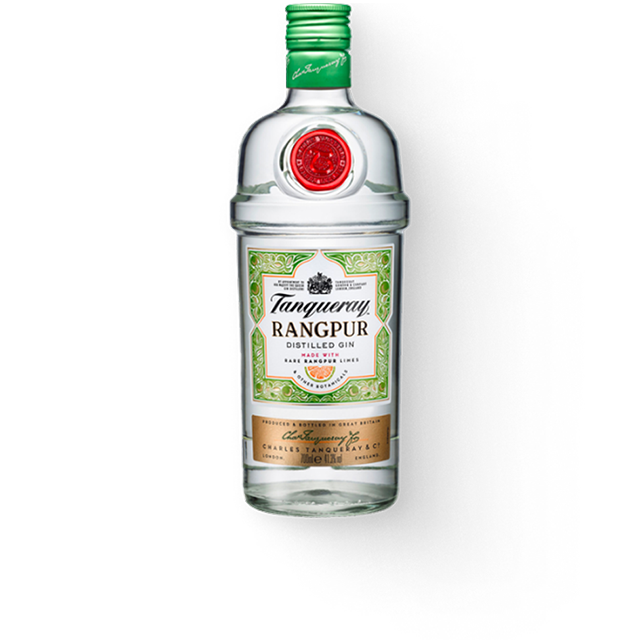 Bottle of Tanqueray Rangpur Lime Gin