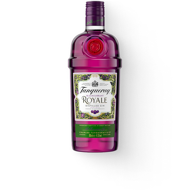Bottle of Tanqueray Blackcurrant Royale Gin